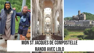 Mon chemin de St-Jacques de Compostelle, en bivouac.