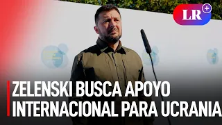 ZELENSKI pide en GRANADA MÁS AYUDA MILITAR e insiste en su adhesión a la UE