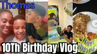 Thomas 10TH BIRTHDAY VLOG! 🎉