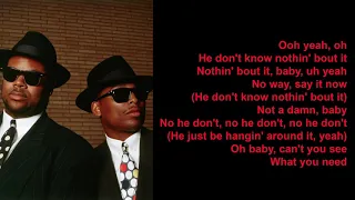 He Don't Know Nothin' Bout It by Jam & Lewis and Babyface (Lyrics)