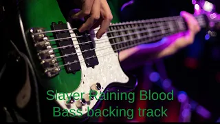 Slayer Raining Blood Bass Backing Track With Vocals