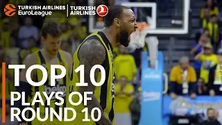 Turkish Airlines EuroLeague Regular Season Round 10 Top 10 Plays