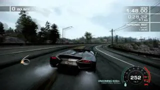 Need for Speed Hot Pursuit Lamborghini Reventon gameplay [ HD ]