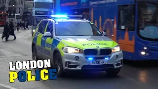 [Compilation] - London Metropolitan Police & British Transport Police responding
