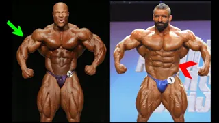 Phil Heath(2013 Mr. O) vs Hadi Choopan(2024 Arnold)