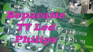 Reparatie TV Led Philips 65", nu porneste