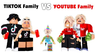 Brookhaven, TIKTOK Family vs YOUTUBE Family..