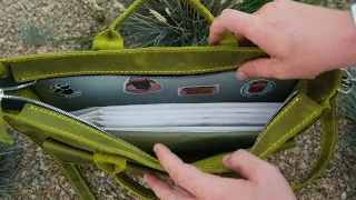 Портфель для ноутбука из натуральной кожи