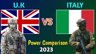 UK vs Italy Military Power Comparison 2023 | Italy vs United Kingdom Military Comparison 2023