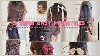 Cute and easy braided hairstyles tutorials | Half up half down hairstyles