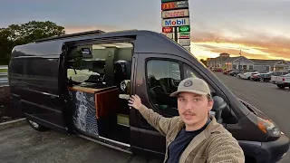 Vanlife on the East Coast | Living At Gas Stations