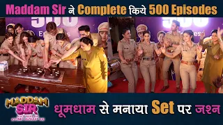 Maddam Sir की Cast के साथ Crew Members ने भी पहना Police Uniform, देखिये जश्न का Exclusive Video