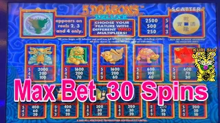 ★IS THERE SUCH A COINCIDENCE ?! ★5 DRAGONS DELUXE (Aristocrat) Slot ☆MAX 30 #18☆       栗スロット