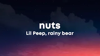 Lil Peep, rainy bear - nuts (Lyrics) "same h*es overlook me now they on my nuts"