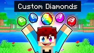 Er zijn CUSTOM DIAMANTEN in Minecraft!