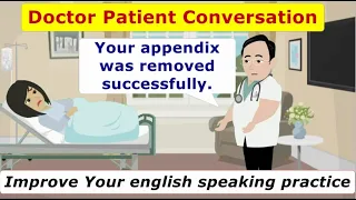 Everyday Conversation to Improve Your English Speaking Practice Skills (Doctor Patient Conversation)