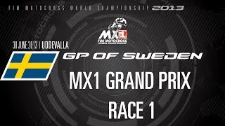 2013 MXGP of Sweden FULL MX1 (MXGP) Race 2 - Motocross