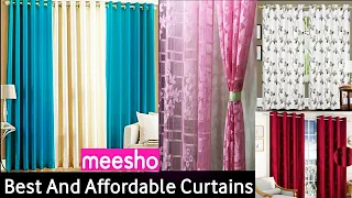 Meesho Best Online Affordable Door Curtains😍Best Polyester and Net Curtain😍Meesho long Door Curtains