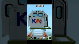 Map Kereta Yang Mangkrak | Minecraft Indonesia #shorts #keretaapi