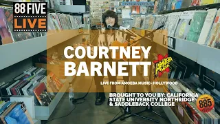 Courtney Barnett with Mookie || 88FIVE Live At Amoeba Music Hollywood