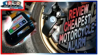 ✍ Review nº4 | Alarm Disk Lock | CHEAPEST alarm for motorcycle!