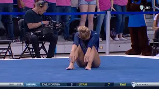 Gracie Kramer Floor UCLA vs Utah State 2019 9.925