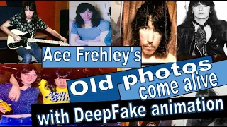 Ace Frehley's old photos come alive with deepfake technology