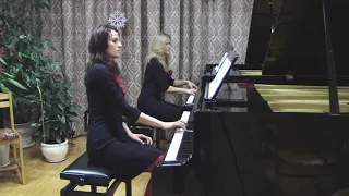 C.Saint - Saens   Danse Macabre  for two pianos