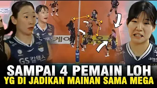 "Aneh tapi ini Kenyataan" Mega buat 4 Bloker Ribut saling Menyalahkan karena gak bisa Nahan Bola