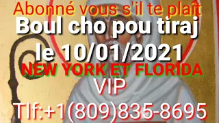 boul cho pou Tiraj NEW YORK ET FLORIDA LE 10/01/2021 bingo 49🔥new York bingo 43🔥florida