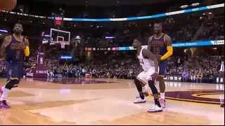 Kyrie Irving's Incredible half court shot vs Chicago!