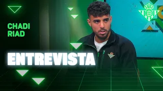 Chadi: "Estoy muy contento de encajar tan bien en este Club" | Real BETIS Balompié