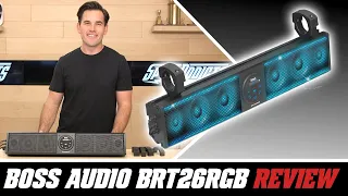 Boss Audio Bluetooth Sound Bar BRT26RGB Review at SpeedAddicts.com