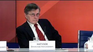 Доклад Вячеслава Матузова на заседании Зиновьевского клуба: Новая деколонизация как дезападнизация