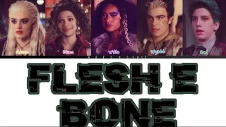 FLESH E BONE (ZOMBIES 2) color coded  lyrics @rubyjanyofc obg pro ajudar na letra dos nomes deles