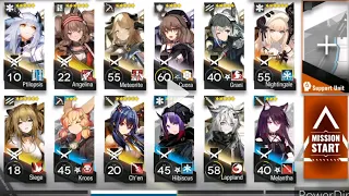 [Arknights] 5-10 Challenge Mode, no SilverAsh/Eyjafjalla