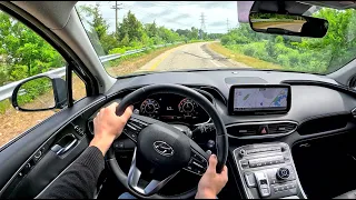 2023 Hyundai Santa Fe PHEV Limited - POV Test Drive (Binaural Audio)