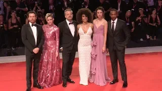 Kristen Stewart and Seberg Cast on the red carpet in Venice