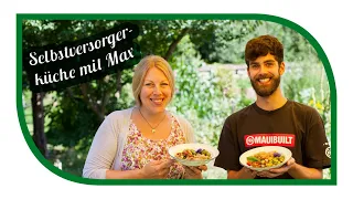 Selbstversorgerküche mit Max und Jen im Rigottiland  1/2 | August | Dickebohnen zubereiten