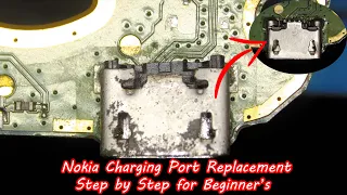 Nokia Charging Port Replacement Easy Trick's for Beginners✔️✔️ / V8 CC Pin Change with New Trick's✔️