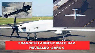 France's biggest MALE drone revealed -AAROK DRONE