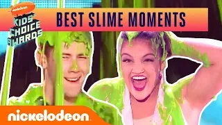 Shawn Mendes Gets Slimed & More!! | Top 21 Kids' Choice Awards Slime Moments