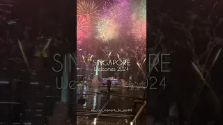 Singapore welcomes New Year 2024 | New Year's Fireworks | @frozen_moments_by_senthil