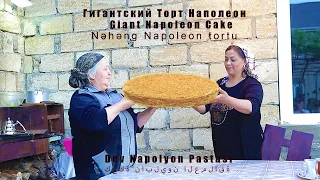 Mom Saja Cooked Giant Napaleon Cake and Beet Soup | Village life of the young family