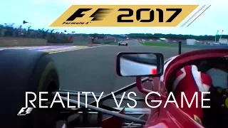 The Real F1 2017, REALITY VS GAME, Historical cars trailer