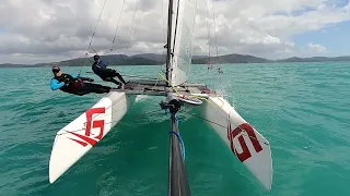 Foiling Viper does Airlie Beach Race week 2023