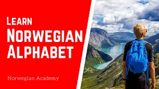 Norwegian for beginners: learn Norwegian alphabet