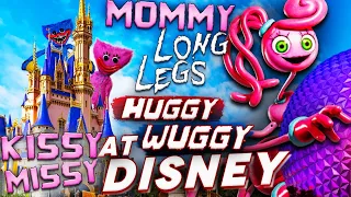 MOMMY LONG LEGS & HUGGY WUGGY in DISNEY WORLD!? Poppy Playtime Animation