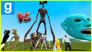 SCP-096 VS ALL TREVOR HENDERSON CREATURES - Garry's Mod Sandbox