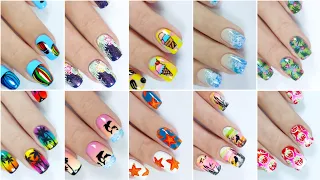 Amazing 😱💅at home nails designs #Nails #naildesign #tutorial #nailtutorial #diy #viral for beginners